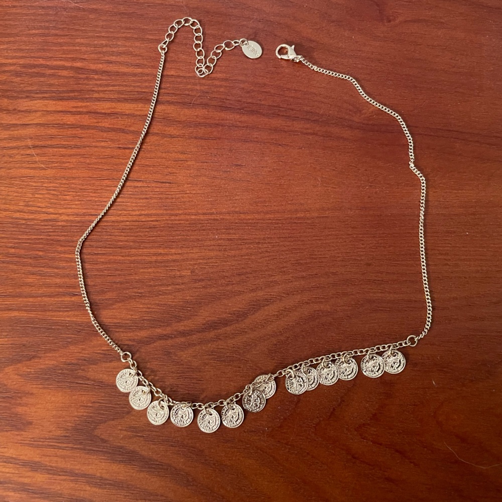 Icing Gold Medallion Necklace